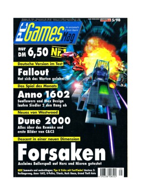 Ausgabe 5/98 - 1998 - PC Games Mag