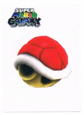 Sticker Nr 015 - Super Mario Galaxy - Enterplay 2009