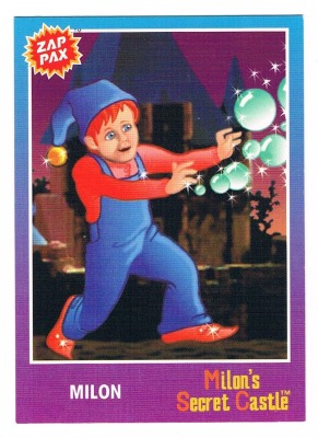 Zap Pax Nr 20 - Milons Secret Castle Milon - Nintendo NES - 90er Trading Card