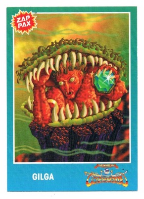 Zap Pax No 23 - The Magic of Scheherazade Gilga - Nintendo NES - 90s Trading Card