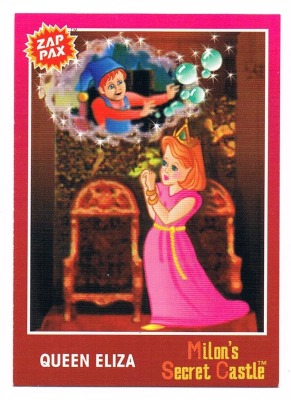 Zap Pax No 24 - Milons Secret Castle Queen Eliza - Nintendo NES - 90s Trading Card