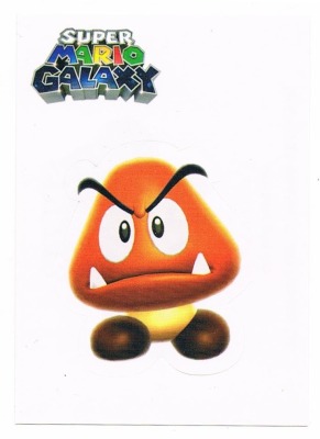 Sticker Nr. 024 - Super Mario Galaxy - Enterplay 2009
