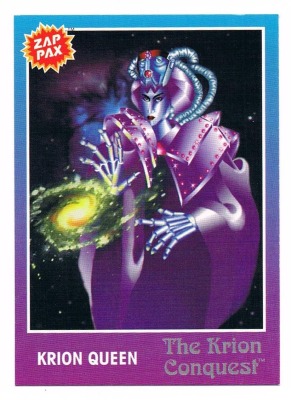 Zap Pax Nr 25 - The Krion Conquest Krion Queen - Nintendo NES - 90er Trading Card