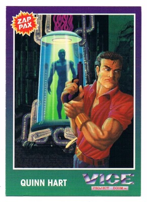 Zap Pax No 31 - VICE Project Doom Quinn Hart - Nintendo NES - 90s Trading Card