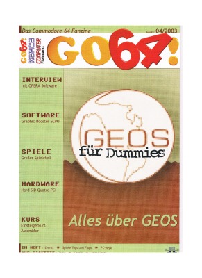 Ausgabe 04/03 - 2003 - GO64 - Das Commodore-64-Magazin