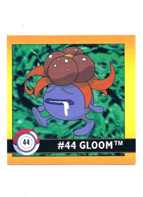 Sticker No. 44 Gloom/Duflor - Pokemon / Artbox 1999