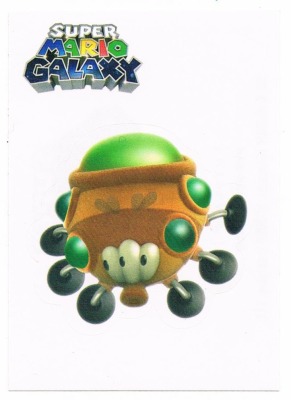 Sticker No. 073 - Super Mario Galaxy - Enterplay 2009