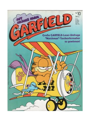 Garfield Comic - Heft Ausgabe 10 1987