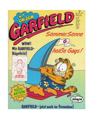 Garfield Comic - Heft Ausgabe 7-91 1991
