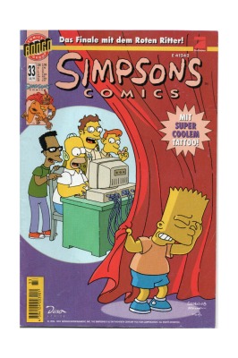 Simpsons Comics - Juli 99 1999 - Ausgabe 33 - Dino Comics