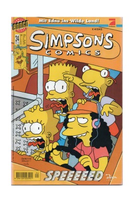 Simpsons Comics - Oktober 98 1998 - Ausgabe 24 - Dino Comics