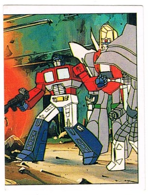 Panini Sticker No. 101 - The Transformers 1986