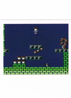 Sticker Nr 103 - Super Mario Bros 2/NES - Nintendo Official Sticker Album Merlin 1992
