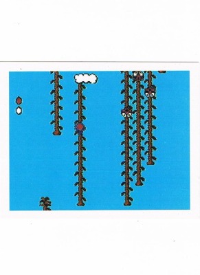 Sticker No 106 - Super Mario Bros 2/NES - Nintendo Official Sticker Album Merlin 1992