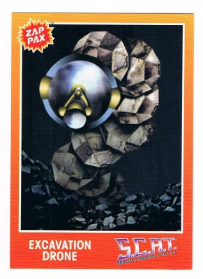 Zap Pax No 107 - SCAT: Special Cybernetic Attack Team - Nintendo NES - 90s Trading Card