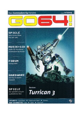 Ausgabe 11/04 - 2004 - GO64 - Das Commodore-64-Magazin