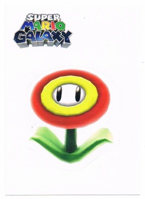 Sticker No. 114 - Super Mario Galaxy - Enterplay 2009
