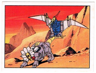 Panini Sticker No. 116 - The Transformers 1986