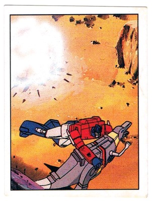 Panini Sticker No. 118 - The Transformers 1986