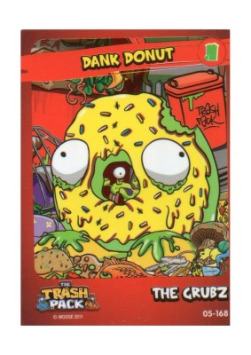 Dank Donut / The Grubz - The Trash Pack Trading Cards - Series 2