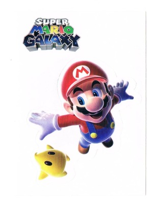 Sticker No. 125 - Super Mario Galaxy - Enterplay 2009