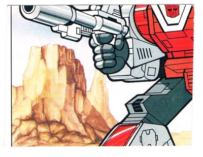 Panini Sticker No. 126 - The Transformers 1986