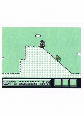 Sticker No 132 - Super Mario Bros 3/NES - Nintendo Official Sticker Album Merlin 1992