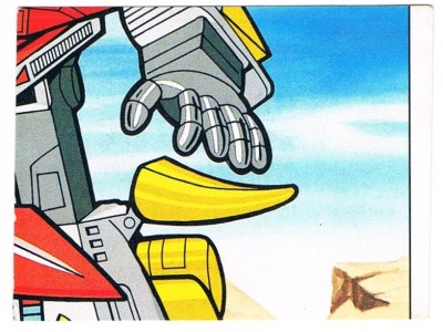 Panini Sticker No. 134 - The Transformers 1986