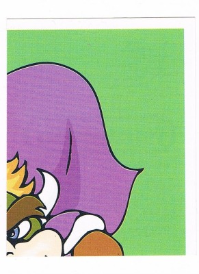 Sticker No 14 - Super Mario Bros 1/NES - Nintendo Official Sticker Album Merlin 1992