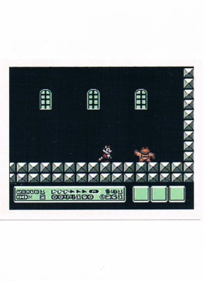 Sticker No 141 - Super Mario Bros 3/NES - Nintendo Official Sticker Album Merlin 1992