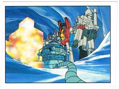 Panini Sticker No. 143 - The Transformers 1986