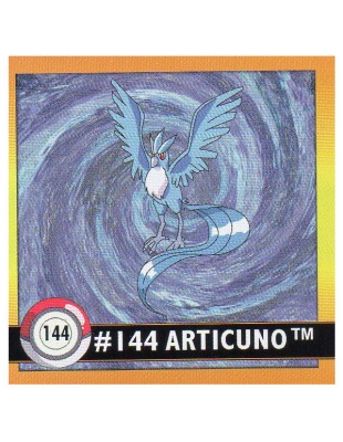 Sticker No 144 Arktos/Articuno - Pokemon / Artbox 1999