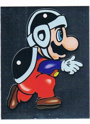 Sticker No 144 - Super Mario Bros 3/NES - Nintendo Official Sticker Album Merlin 1992