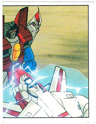 Panini Sticker No. 147 - The Transformers 1986