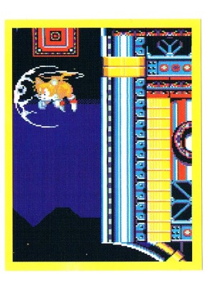 Panini Sticker No 147 - Sonic - Official Sega Sticker Album