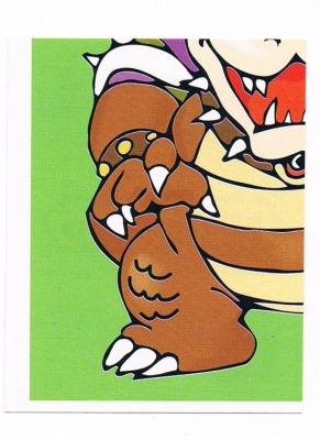 Sticker No 15 - Super Mario Bros 1/NES - Nintendo Official Sticker Album Merlin 1992