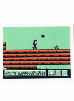 Sticker No 150 - Super Mario Bros 3/NES - Nintendo Official Sticker Album Merlin 1992
