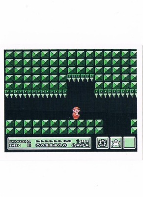 Sticker No 157 - Super Mario Bros 3/NES - Nintendo Official Sticker Album Merlin 1992
