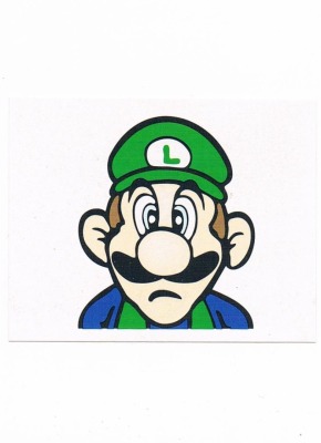 Sticker No 18 - Super Mario Bros 1/NES - Nintendo Official Sticker Album Merlin 1992