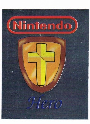 Sticker No. 180 - Zelda II: The Adventure of Link/NES - Nintendo Official Sticker Album Merlin 19
