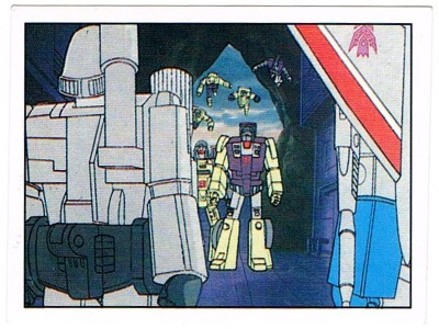 Panini Sticker No. 182 - The Transformers 1986