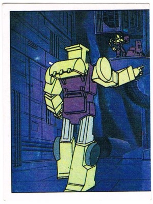 Panini Sticker No. 183 - The Transformers 1986