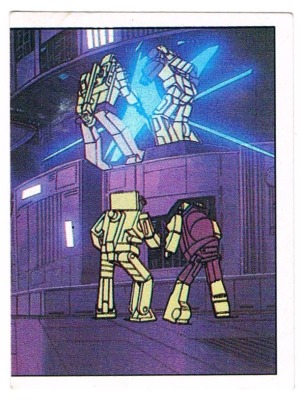 Panini Sticker No. 184 - The Transformers 1986