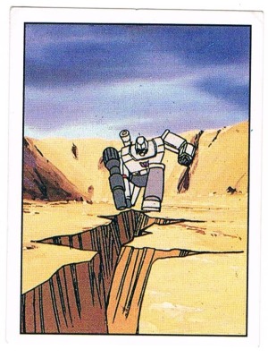 Panini Sticker No. 196 - The Transformers 1986