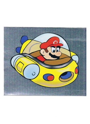 Sticker Nr 196 Super Mario Land/Game Boy - Nintendo Official Sticker Album / Merlin 1992