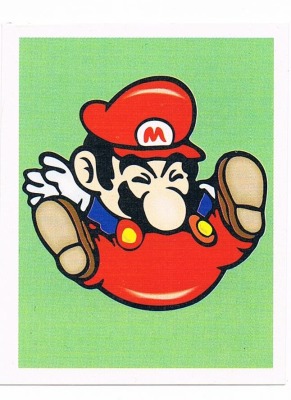 Sticker Nr. 20 - Super Mario Bros. 1/NES - Nintendo Official Sticker Album Merlin 1992