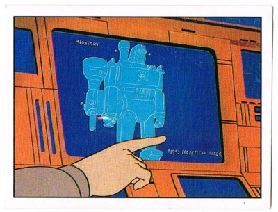 Panini Sticker No. 203 - The Transformers 1986
