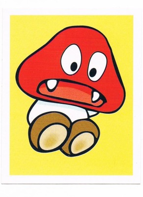 Sticker No. 211 - Super Mario Land/Game Boy/Tschibibo - Nintendo Official Sticker Album Merlin 19
