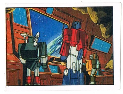Panini Sticker No. 217 - The Transformers 1986