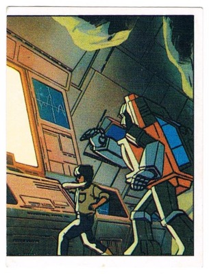 Panini Sticker No. 224 - The Transformers 1986